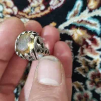 انگشتر سیترین معدنی اصل|جواهرات|قم, شاه ابراهیم|دیوار