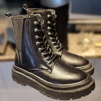 کفش ساقدار نیم بوت کشی و زیپی|کیف، کفش، کمربند|جهرم, |دیوار