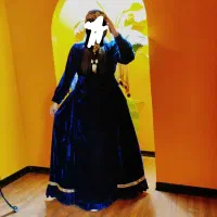 لباس محلی مخمل ابریشم