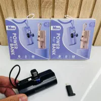 پاور بانک جیبی 10هزار Mini remax دوسرکابل سرخود