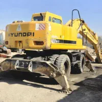 فروش بیل مکانیکی چرخ لاستیکی هیوندای مدل 2006