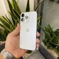 اپل iPhone ۱۳ پرورنگ جذاب سفیدحافظه یه ترا ۱۵ تومن|موبایل|اصفهان, احمدآباد|دیوار