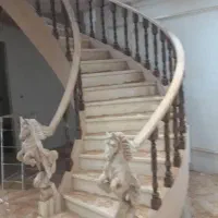 نصب حرفهای پله چوبی و نرده در سراسر کشور|مصالح و تجهیزات ساختمان|اسلامشهر, شهرک امام حسین (میان آباد)|دیوار