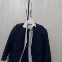 کت شلوار بچه گانه با پیراهن سفید بچگانه|کفش و لباس بچه|شوشتر, |دیوار