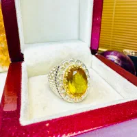 انگشتر فوق کلکسیونی گوهرسنگ الکساندریت جواهری اعلا