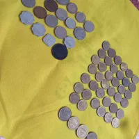 ۱۸ عدد سکه خارجکی و ۴۴ عدد سکه جمهوری فروشی