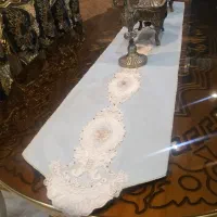 رانر مخمل جواهردوزی|پرده، رانر، رومیزی|شیراز, قدوسی غربی|دیوار