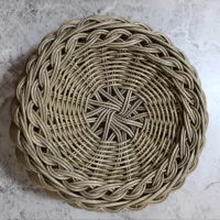آموزش بافت کفی سبد حصیری