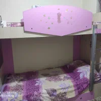 تخت دوطبقه نوجوان با تشک