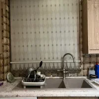 پرده آشپزخانه دو مکانیزم زبرا سالم