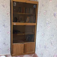 کتابخانه|کتابخانه، شلف، قفسههای دیواری|کرج, شهرک فهمیده|دیوار