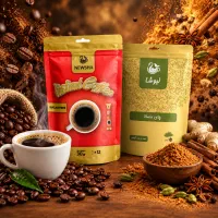 فروش قهوه فوری و چای ماسالا با قیمت تولیدکننده