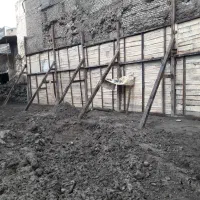 تخریب ساختمان واجرای سازه نگهبان