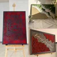 ورکشاپ آموزش ۴ تابلو دکوراتیو پتینه عیدانه