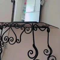 کنسول وآینه فرفورژه|بوفه، ویترین، کنسول|تهران, گمرک|دیوار