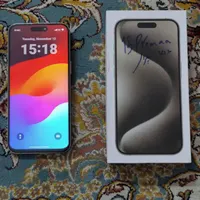 اپل iPhone 15 Pro Max با حافظهٔ ۲۵۶ گیگابایت