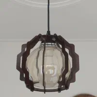 لوستر چوبی ۱ ماه استفاده شده
