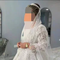 لباس عروس سالم بسیار شیک در حد نو