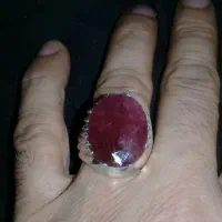 انگشتر نقره یاقوت سرخ برمه ۴۰قیراط رکاب محمدی|جواهرات|تهران, شمیران‌نو|دیوار