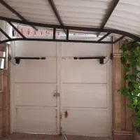 سایبان. جک بازویی درب برقی قسطی