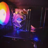 سیستم گیمینگ RX580  سالم + مهلت تست