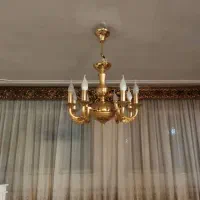 لوستر ۸شاخه|لوستر و چراغ آویز|کرج, حسین‌آباد|دیوار