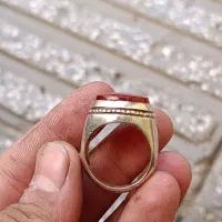 انگشتر قدیمی دستساز عقیق یمنی کهنه|جواهرات|سیرجان, |دیوار