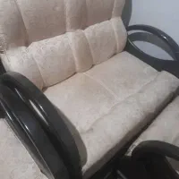 آینه درآور تمیز نیم ست مبل چوب  زیر قیمت تایک هفته|جاکفشی، کمد، دراور|اراک, |دیوار