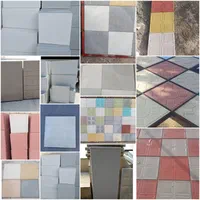 موزائیک پشت بامی حیاطی کف فرش پلیمری دورباغچه نرده|مصالح و تجهیزات ساختمان|اصفهان, کنگاز|دیوار