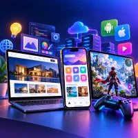 ساخت وبسایت و اپلیکیشن و بازی