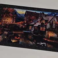 تابلو چراغ دار دیوار