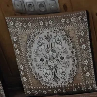 پشتی دیواری .گلیم