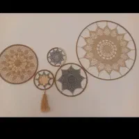 بافت ماندالا|صنایع دستی و سایر لوازم تزئینی|گلبهار, شهر جدید گلبهار|دیوار