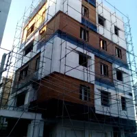 اجرای تابلوونمای کامپوزیت وچوب ترموود|خدمات پیشه و مهارت|قزوین, |دیوار