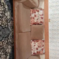 مبل هفت نفره قهوه ای