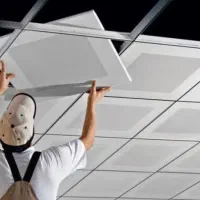 اجرای سقف کاذب تایل و pvc
