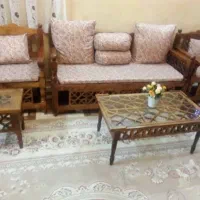 مبلمان سنتی ۵ نفره|مبلمان خانگی و میز عسلی|تهران, جابری|دیوار