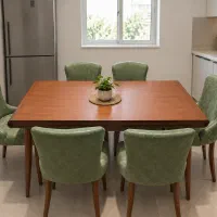 میز غذاخوری چوبی مدل چستر با کیفت در حد نو