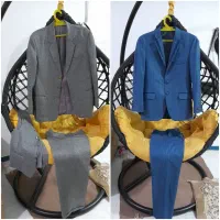 کت شلوار نو کاپشن بادگیر ست لباس سایز ۴۴ الی ۴۸