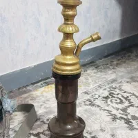 قلیان برنجی و شیشه درجه ۱
