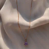 گردنبند صورتی ژوپینگ|بدلیجات|تهران, کیانشهر|دیوار