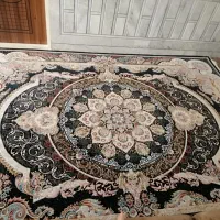 یک جفت فرش 12متری کویــر الیاف تُــرک|فرش|خمینی‌شهر, |دیوار