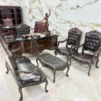 فرانسوی مبلمان CHANGI اداری گردویی مدیریت استند