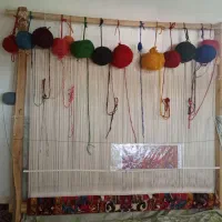 فرش نیمه کاره تاجری