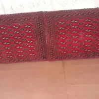 پشتی دستباف سنتی ترکمن