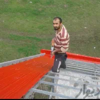 جوشکاری وپوشش شیروانی ،طرح و اجرا پرچین شنگل لنبه