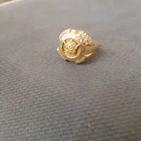 ۱عدد انگشتر طلا مردانه با نگین برلیان
