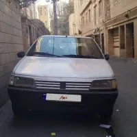 پژو روآ نقره‌ای دوگانه‌سوز مدل ۸۷