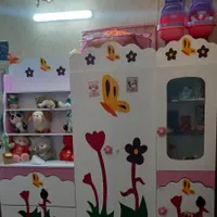 سرویس سه تیکه کمد بچه یا سیسمونی