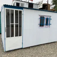 کانکس نگهبانی ۶متری شاسی دار